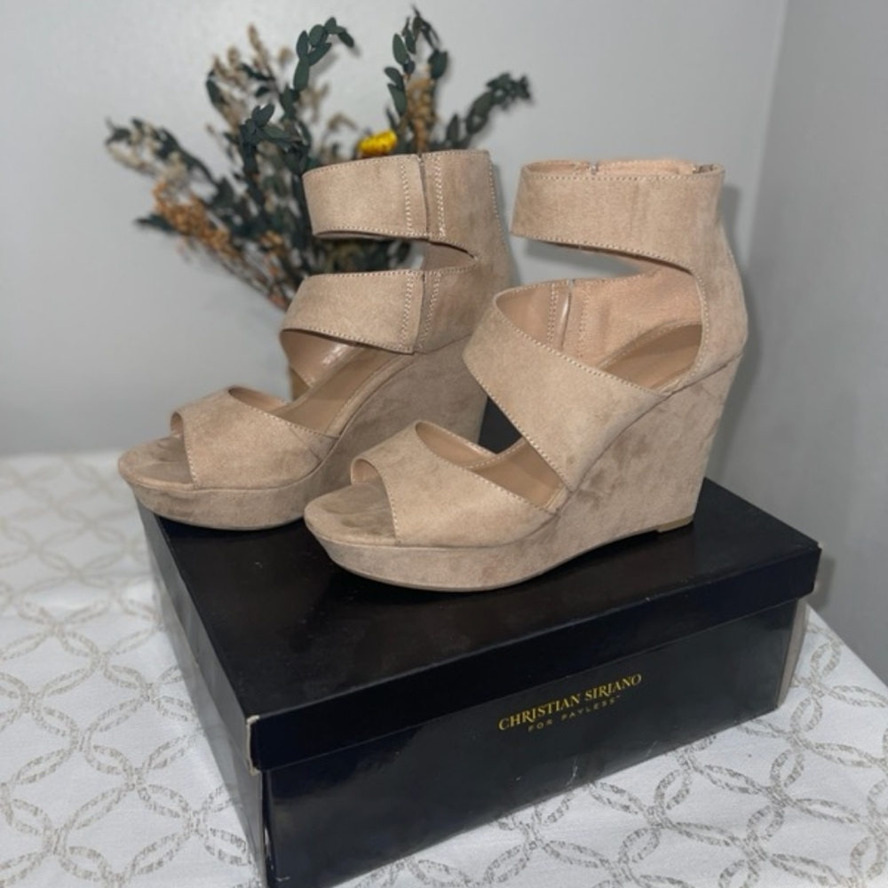 - Christian Siriano  wedges